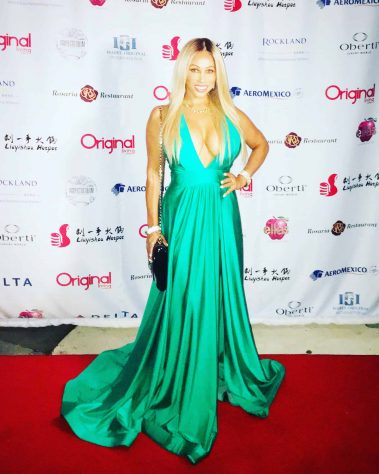 Red Carpet Green Dress