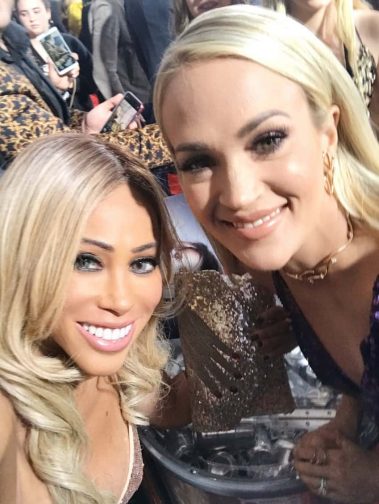 Santana and Carrie Underwood